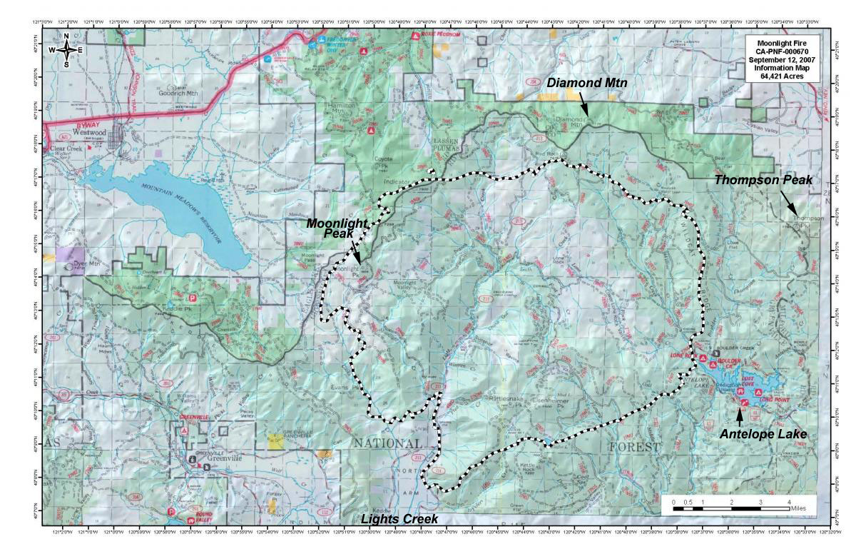 Moonlight Fire Area